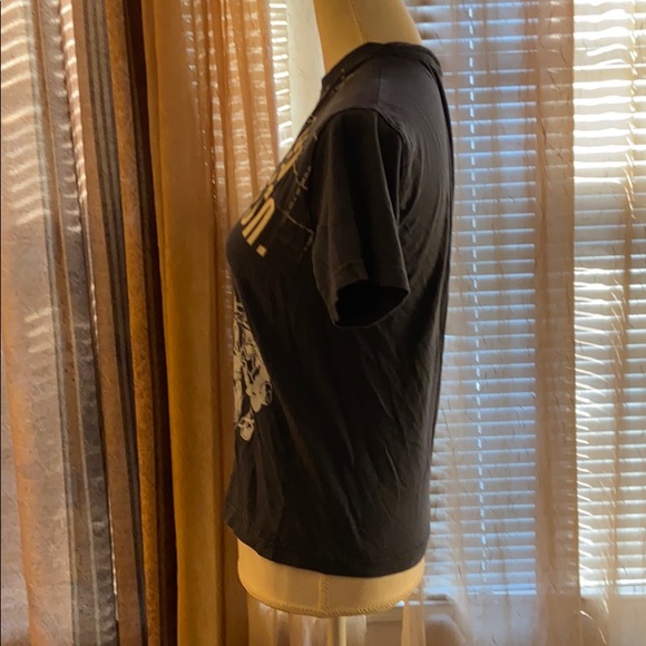 💞US POLO ASSN Blue T-shirt w/white orange print - Picture 4 of 6